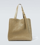 Bottega Veneta - Cube Intrecciato leather tote bag