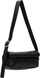 Jil Sander Black Rollup Small Square Belt Bag