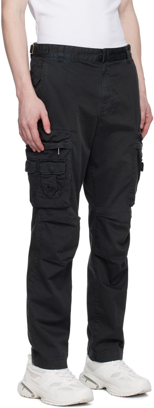Diesel Black P-Argym-New-A Cargo Pants Diesel