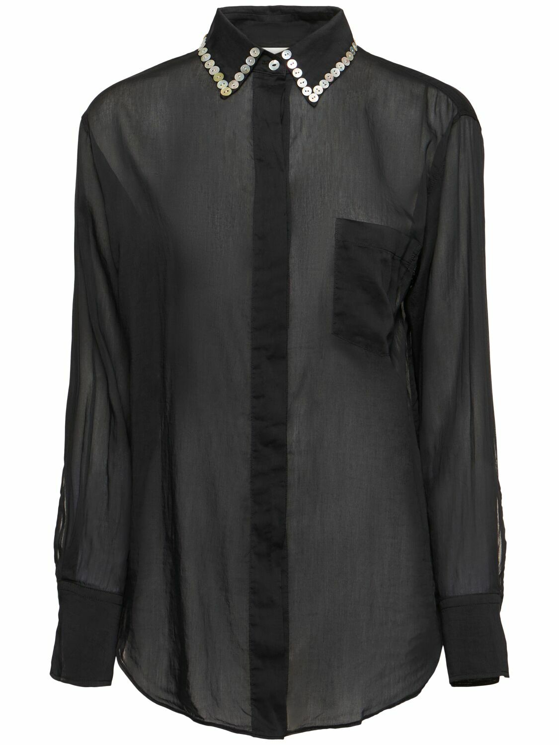 Forte Forte Forte Forte Voile cotton and silk shirt main image 1