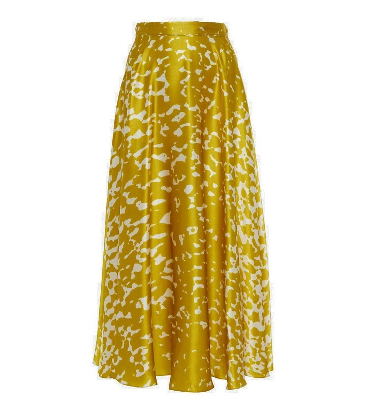 Photo: Roksanda Ameera printed silk maxi skirt