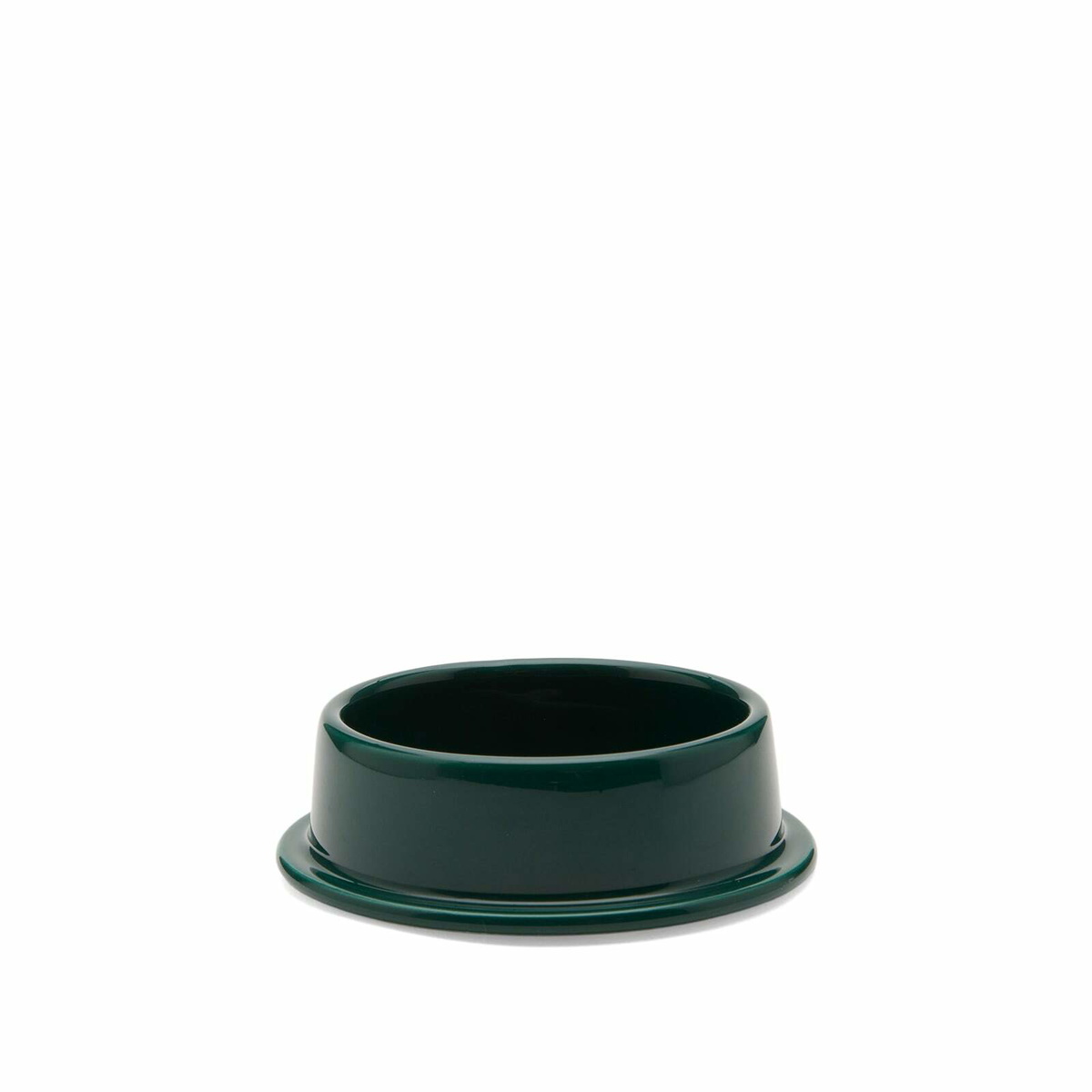 HAY Column Candleholder - Small in Dark Green 