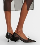 Jimmy Choo Scarlett lace pumps