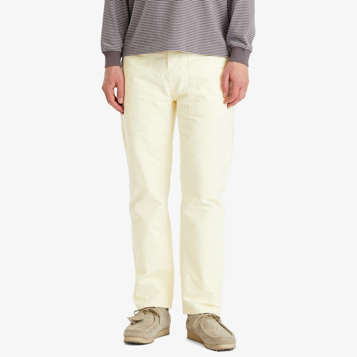 Armor-Lux Men's Fatigue Pants in Oyster Armor Lux