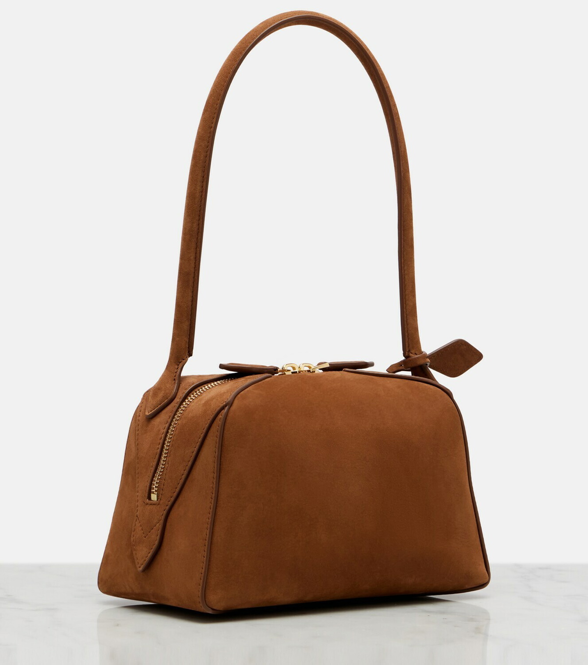 Alaïa Le Bouledouge suede shoulder bag
