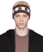 Rick Owens DRKSHDW Purple 'HRDR' Headband