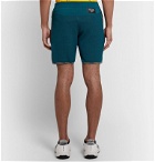 adidas Consortium - Missoni Saturday Perforated Stretch-Knit Shorts - Blue