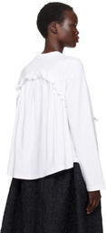 Cecilie Bahnsen White Alva T-shirt