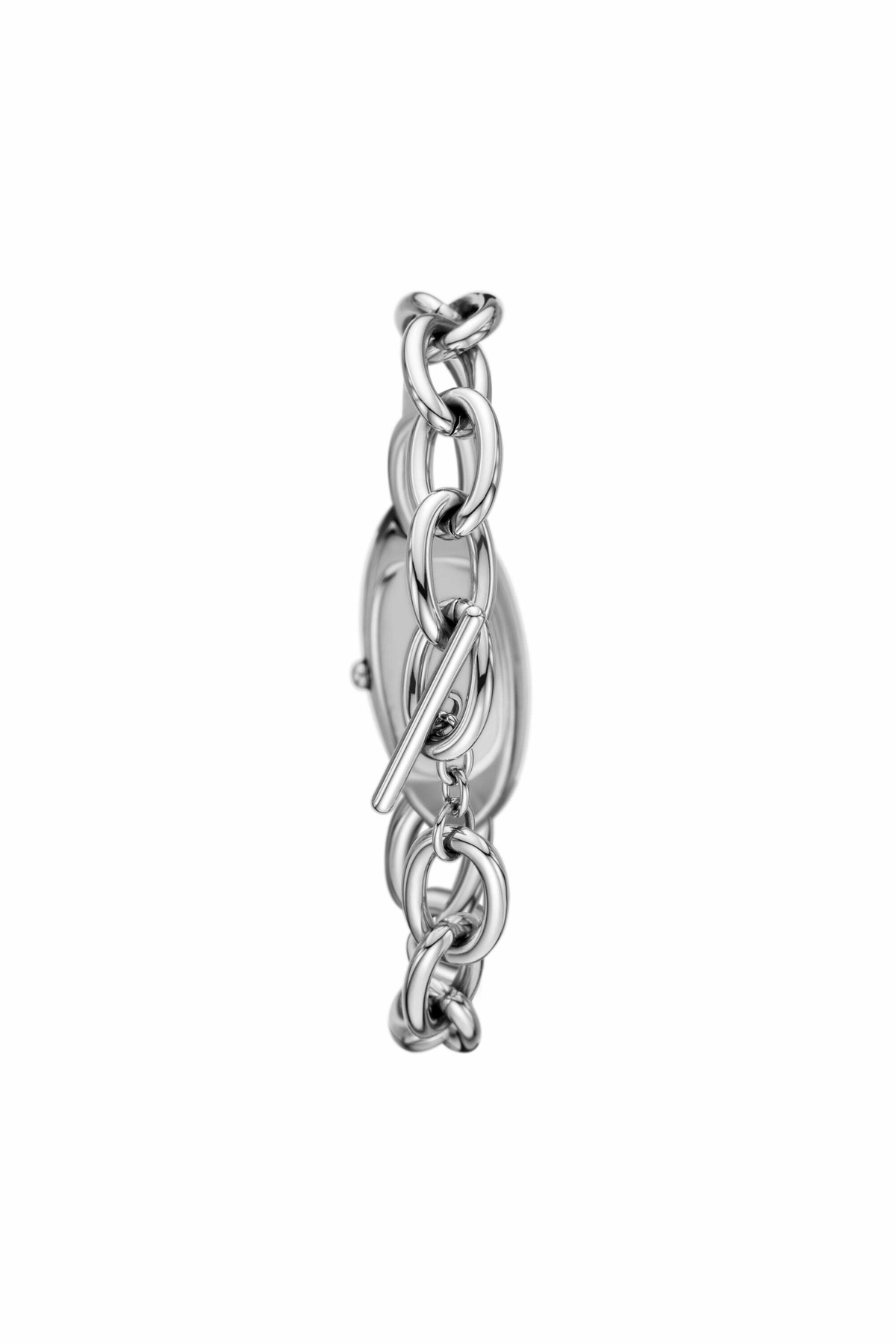 Diesel D-Era Two -Hand Stainless Steel Watch - Timeframes Womens in Silver