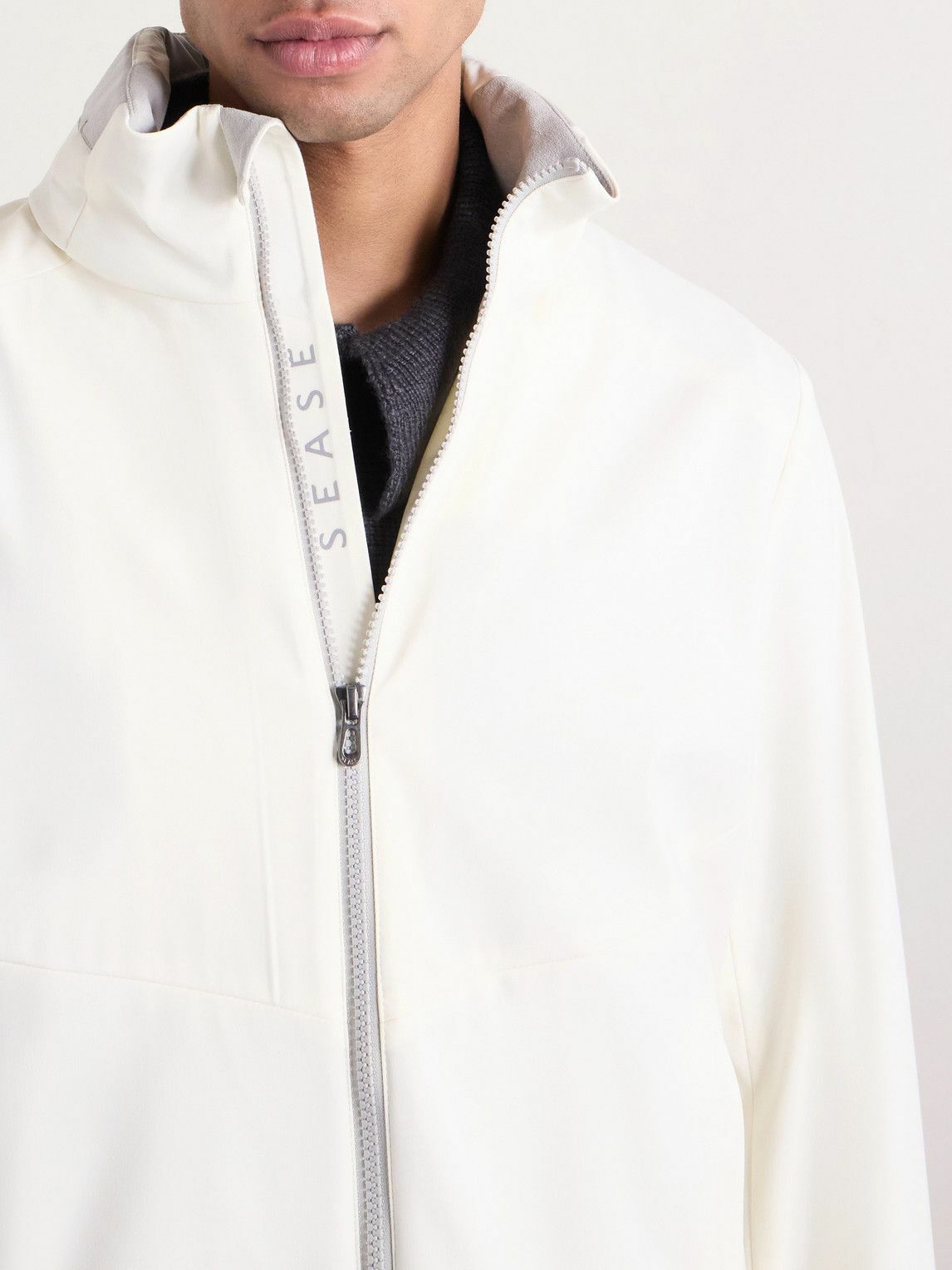 SEASE - Cruise 2.0 Virgin Wool-Blend Hooded Jacket - Neutrals