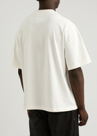 Jil Sander Logo-print Cotton T-shirt Cream