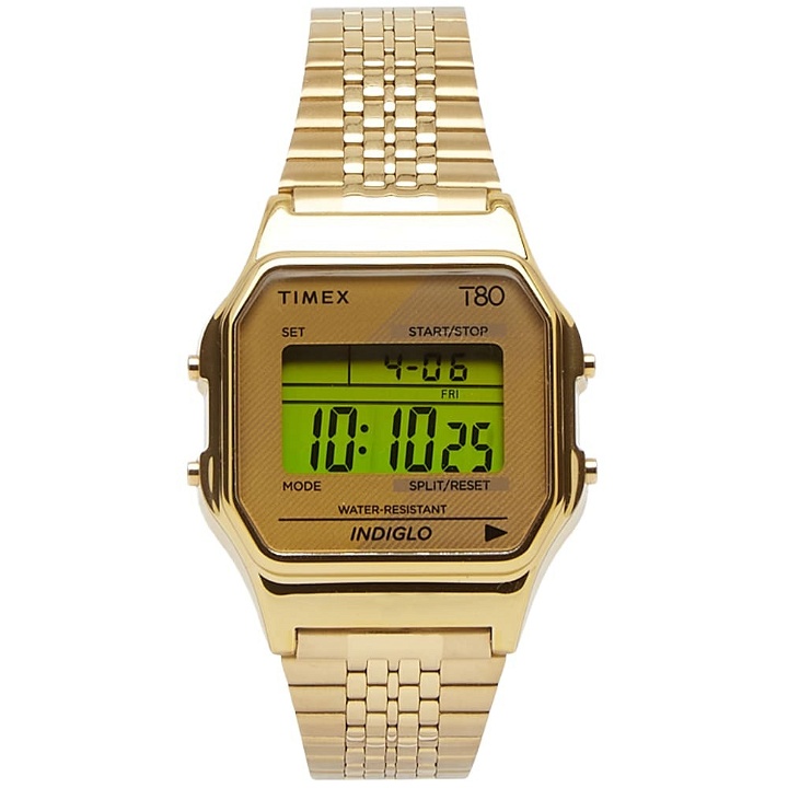 Photo: Timex Men's Archive T80 Digital Watch in Gold
