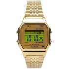 Timex Men's Archive T80 Digital Watch in Gold
