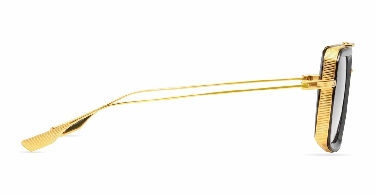 Dita Dubsignal - Yellow Gold / Black Sunglasses