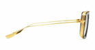 Dita Dubsignal - Yellow Gold / Black Sunglasses