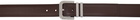 Valentino Garavani Brown Buckle Belt