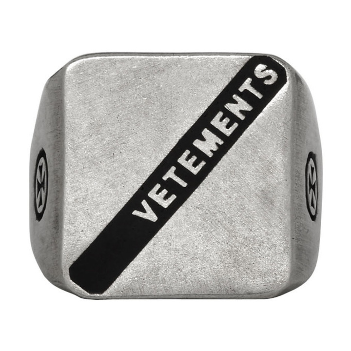 Photo: Vetements Silver Logo Ring