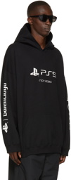 Balenciaga Black Sony Playstation Edition Boxy Hoodie