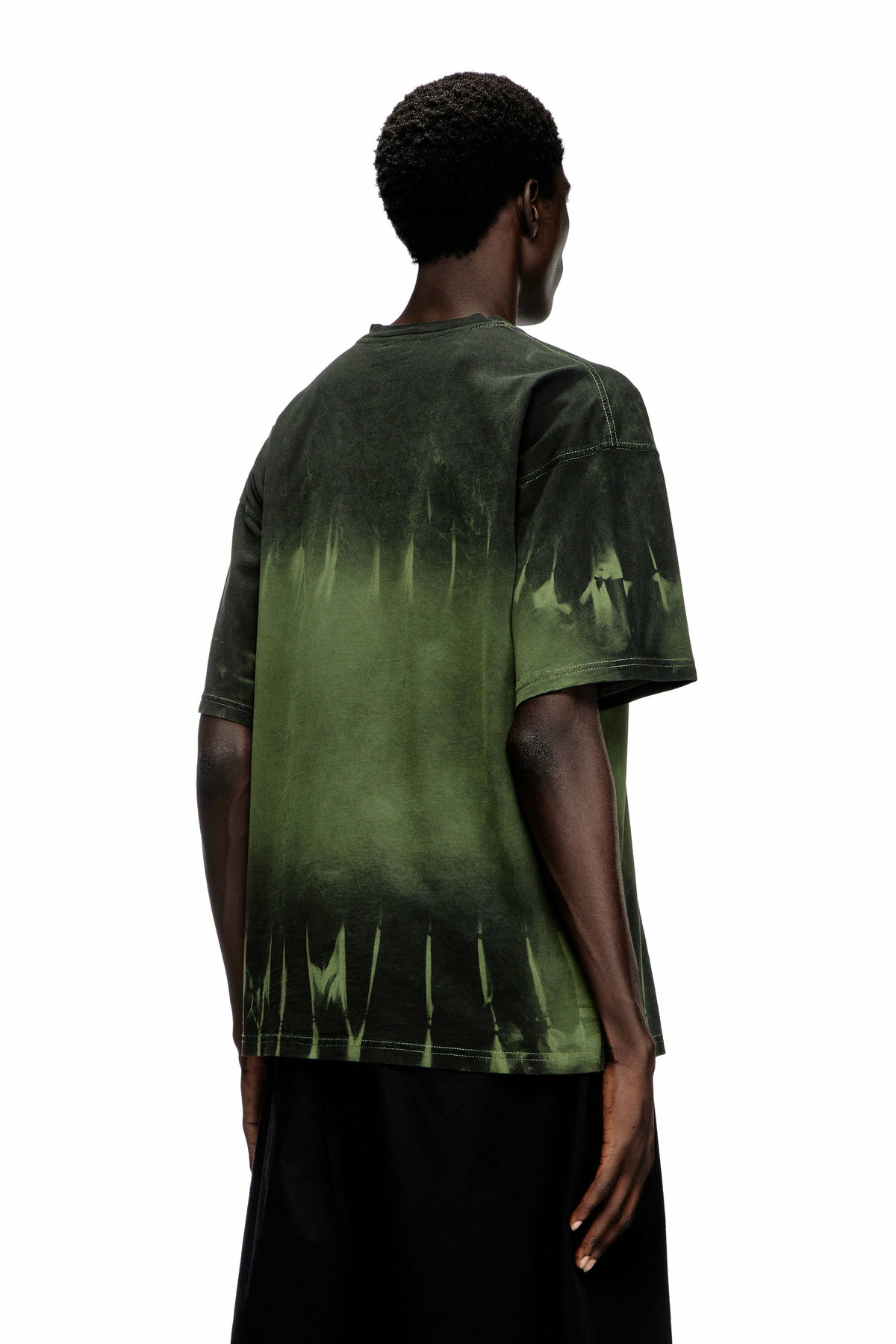 DIESEL ディーゼル T-Cranet-LS tie-dye T-shirt DIESEL ディーゼル T-Cranet-LS tie-dye T-shirt