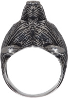 Hugo Silver E-Bear Ring