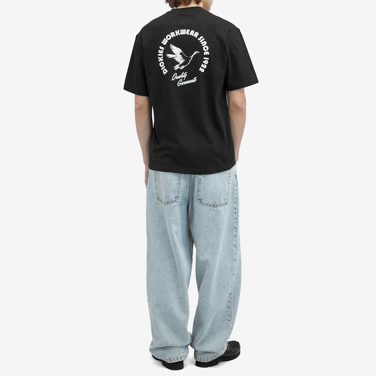 Dickies Men's Goose T-Shirt in Black Dickies Construct