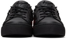 Giuseppe Zanotti Black & Red Birel Sneakers