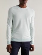 Loro Piana - Wool and Cashmere-Blend Sweater - Blue