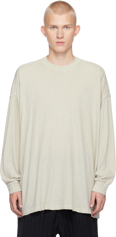 Photo: Jan-Jan Van Essche Gray O-Project Cotton Wool T-shirt