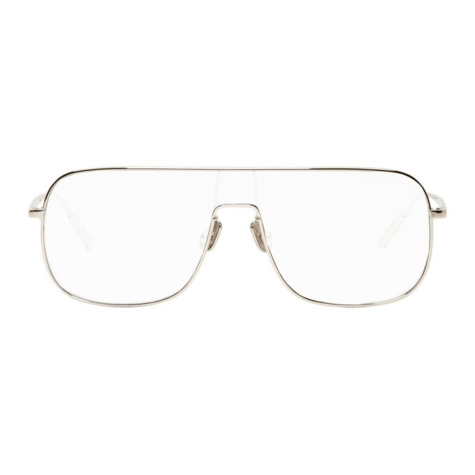 Photo: Ambush Silver and Transparent Full Frame Sunglasses