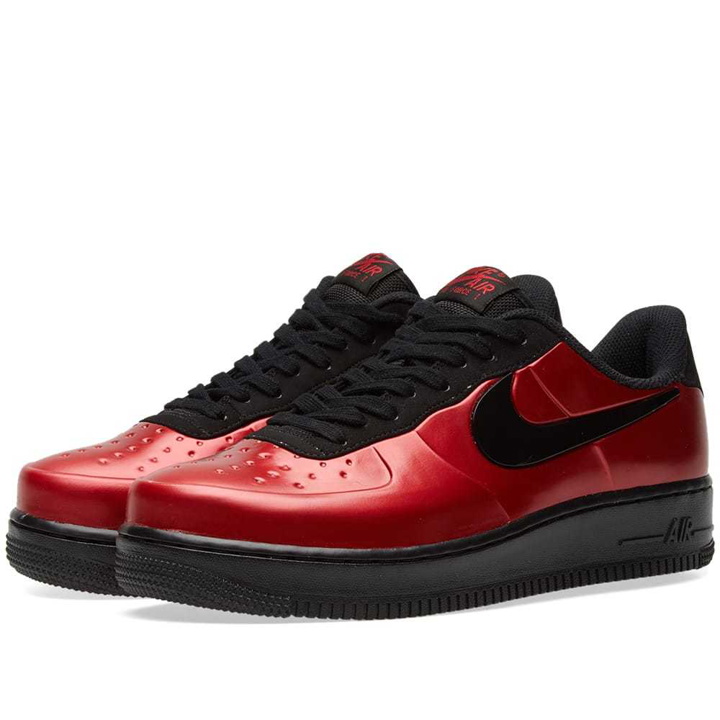 Photo: Nike Air Force 1 Foamposite Pro Cupsole Red