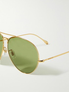 Gucci Eyewear - Aviator-Style Gold-Tone Sunglasses