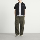 thisisneverthat Men's Washed Denim Short Sleeve Shirt in Black