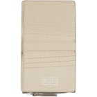 Maison Margiela Taupe Four Stitches Wallet