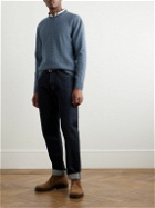 Mr P. - Cotton Sweater - Blue