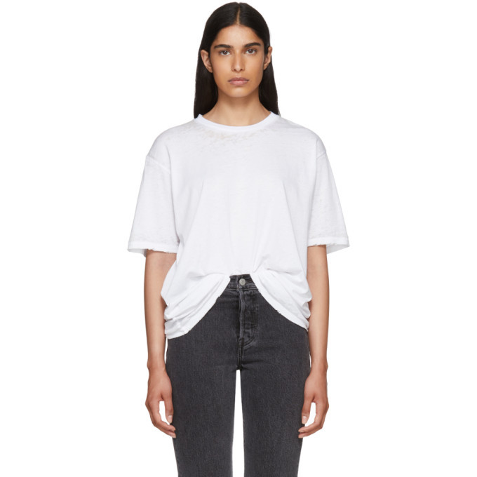 Photo: Baja East White Burn Out T-Shirt