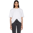 Baja East White Burn Out T-Shirt