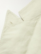 Boglioli - Double-Breasted Cotton and Linen-Blend Blazer - Neutrals