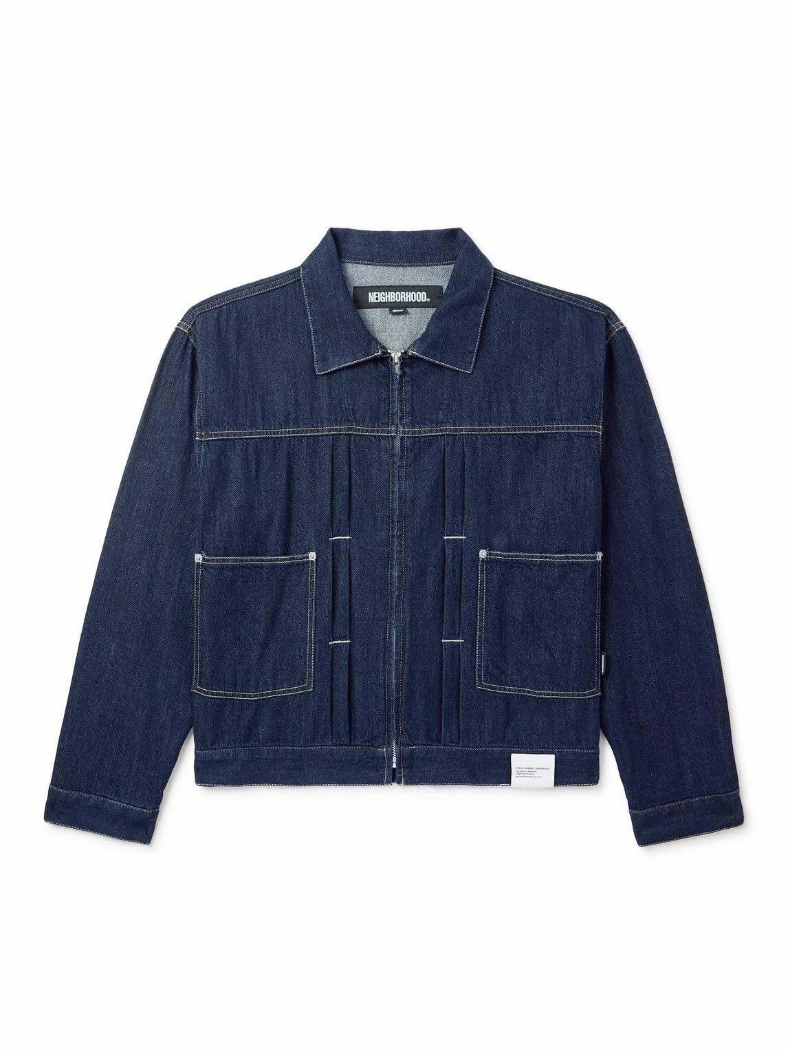 Neighborhood Savage Coverall Jacket Blue Neighborhood