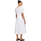 Sara Lanzi White Gathered Dress