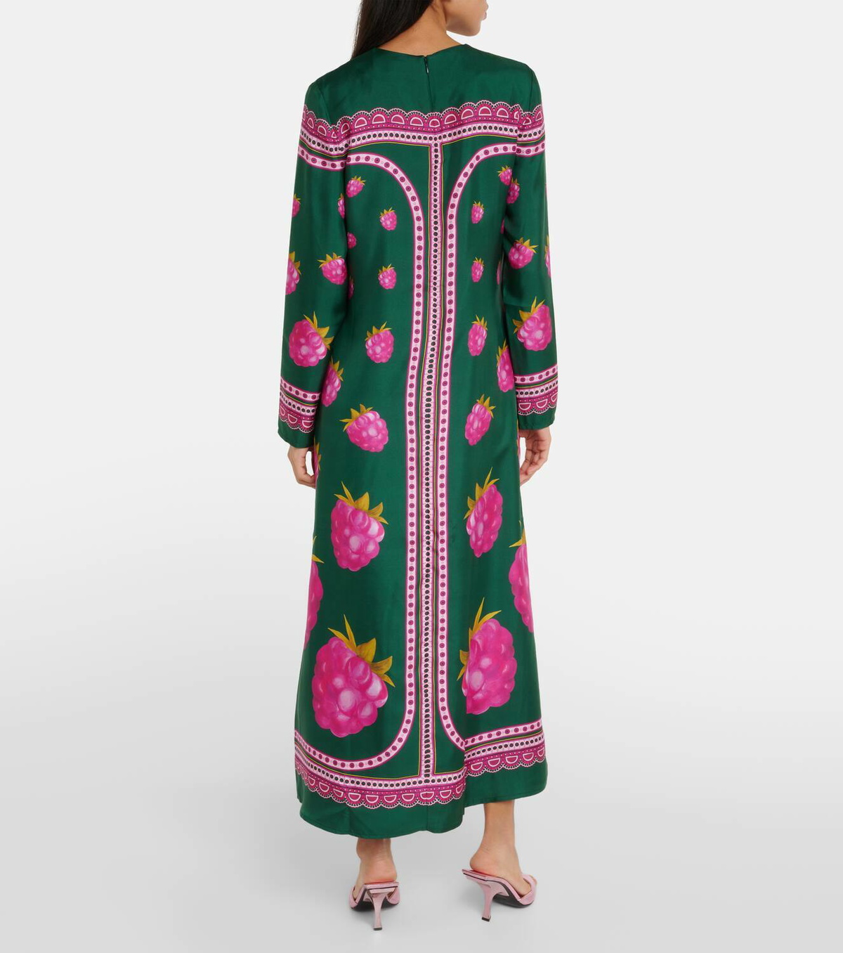maxi layered dress for women Just Perfect Tiered Ruffle Maxi Dress Oat
