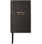 Smythson - Panama Inspirations and Ideas Cross-Grain Leather Notebook - Black