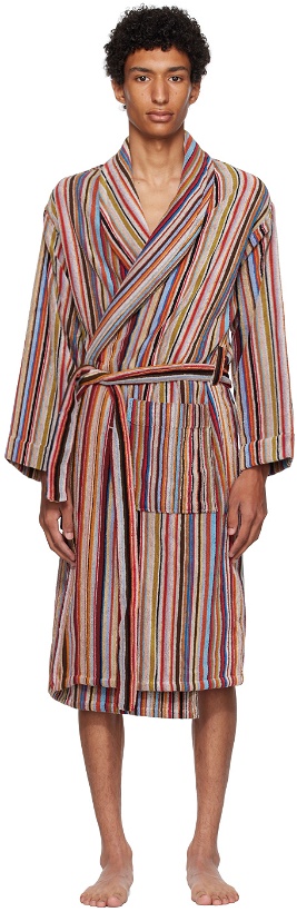 Photo: Paul Smith Multicolor Stripe Robe