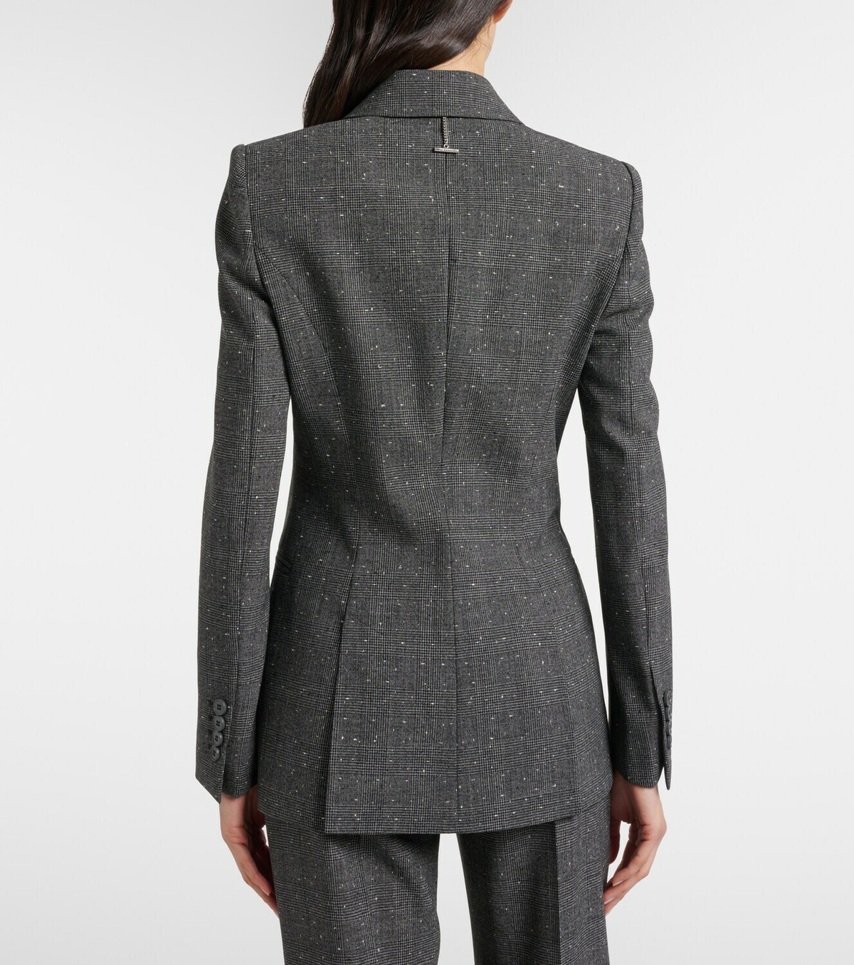 McQueen Prince of Wales check wool blazer