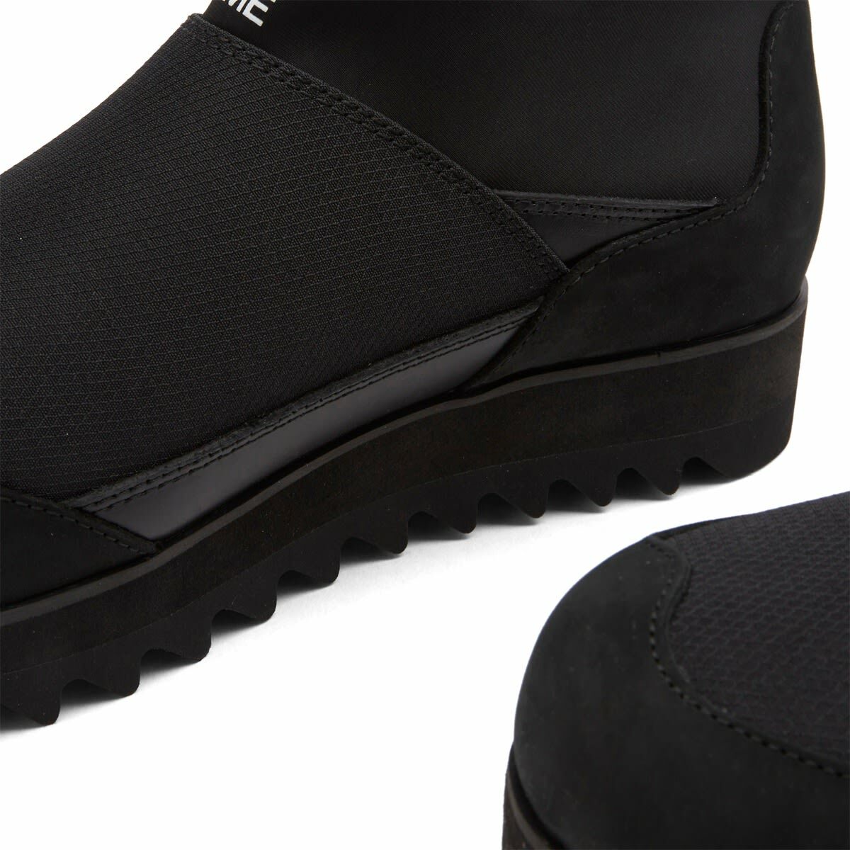 Comme des Garçons Homme Men's Cordura Slip On Boot in Black