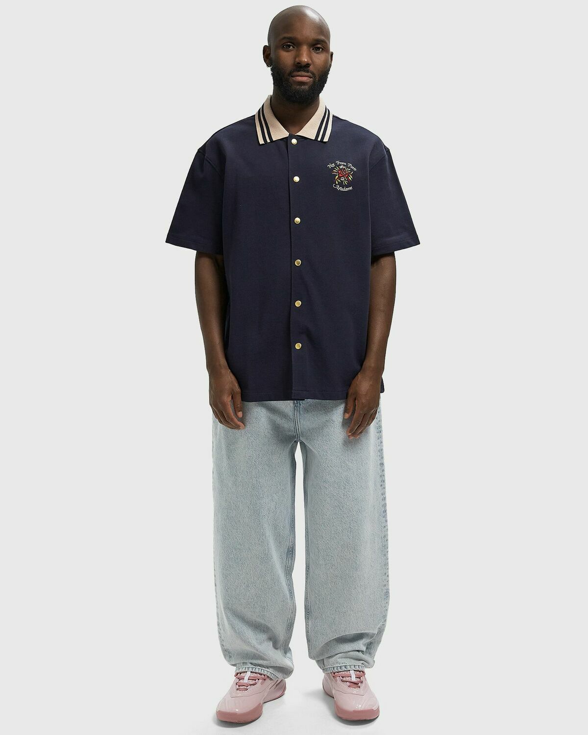 Drôle de Monsieur Bleu Trousers Blue Mens Jeans