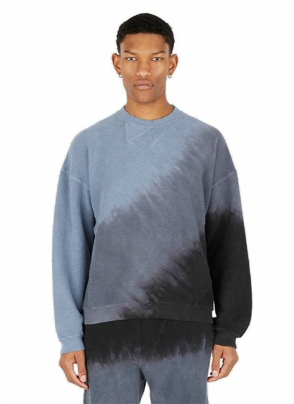 Photo: Hand Dyed Twist Sweatshirt in Grey