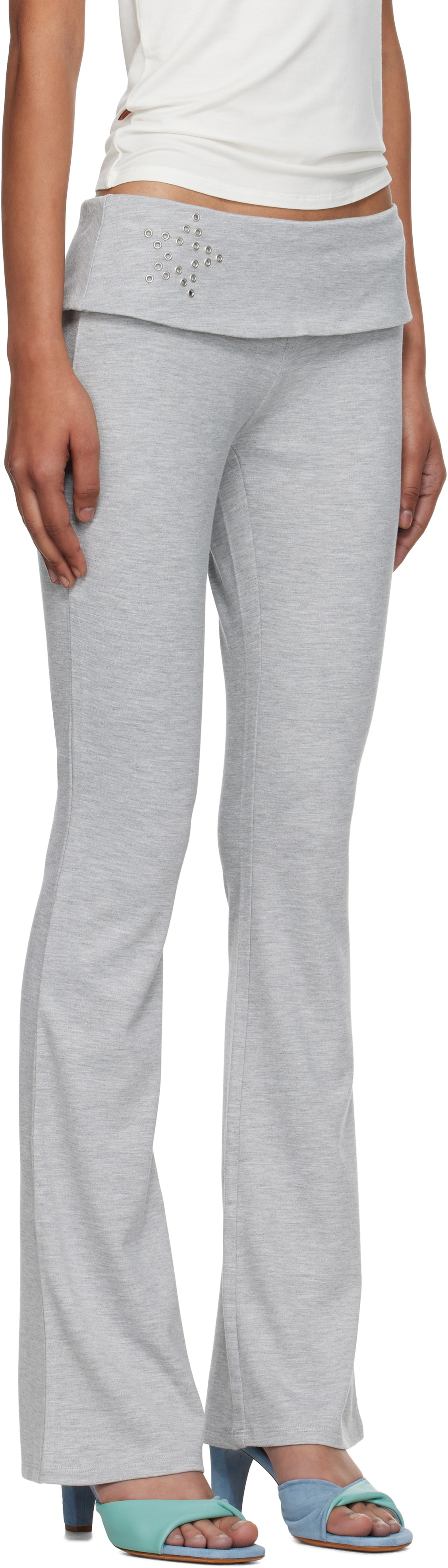 Miaou Gray Alba Lounge Pants