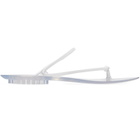 ALAÏA White Invisible Thong Sandals