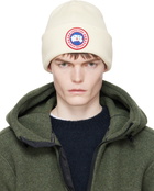 Canada Goose Off-White Arctic Beanie