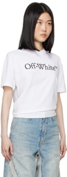 Off-White White Big Bookish Skate T-Shirt